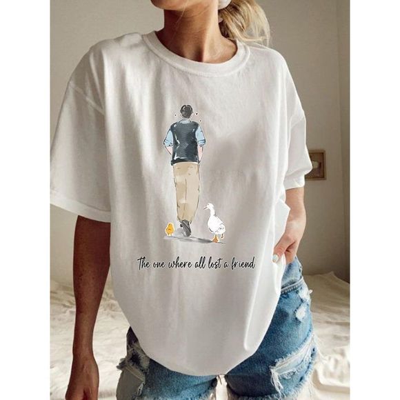 Matthew Perry Friends Shirt Chandler Bing Friends Shirt - Picture 1 of 4